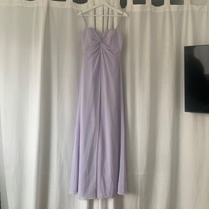 Size 6 light purple chiffon dress
